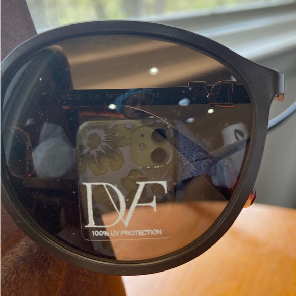 NWT Diane Von Furstenberg sunglasses metal - Picture 5 of 15